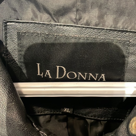 Denim and faux leather jacket - Picture 6 of 6